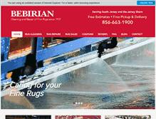 Tablet Screenshot of bebirianrugs.com